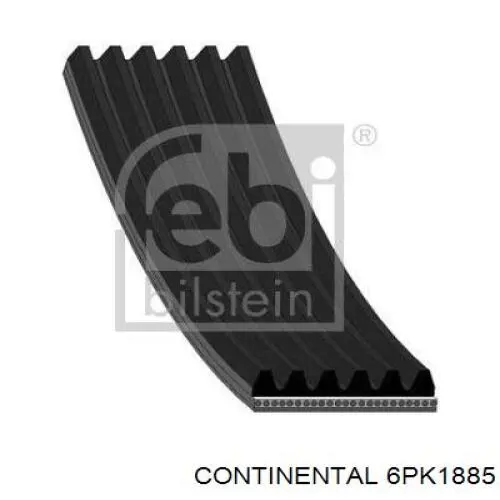 Correa trapezoidal 6PK1885 Continental/Siemens