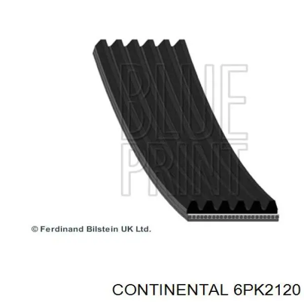 Клиновый ремень Continental/Siemens 6PK2120 цена, от 16.53 USD