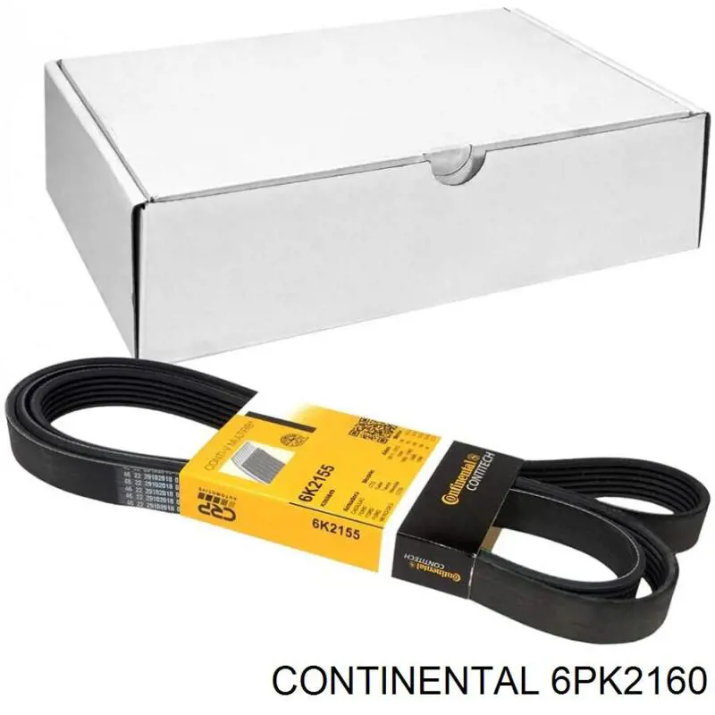 Ремень генератора 6PK2160 Continental/Siemens