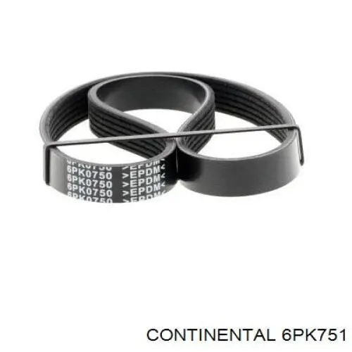 Купить 6PK751 Continental/Siemens Ремень генератора