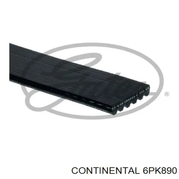 Correa trapezoidal 6PK890 Continental/Siemens