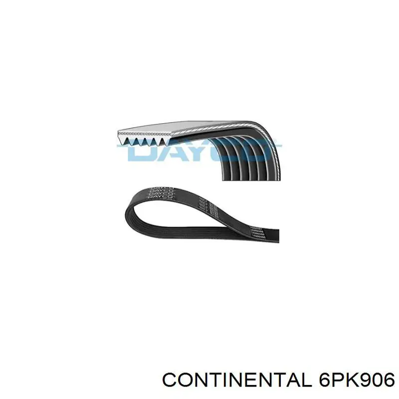 Купить 6PK906 Continental/Siemens Ремень генератора