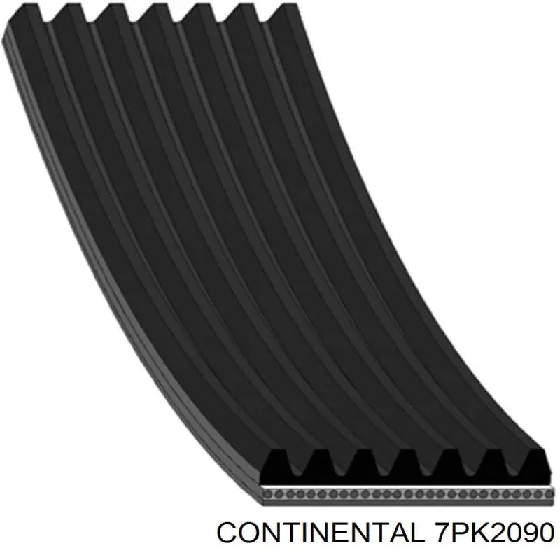 Ремень генератора 7PK2090 Continental/Siemens