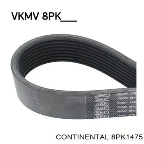 Клиновый ремень Continental/Siemens 8PK1475 цена, от 21.32 USD