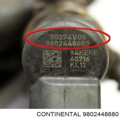 Форсунки 9802448680 Continental/Siemens