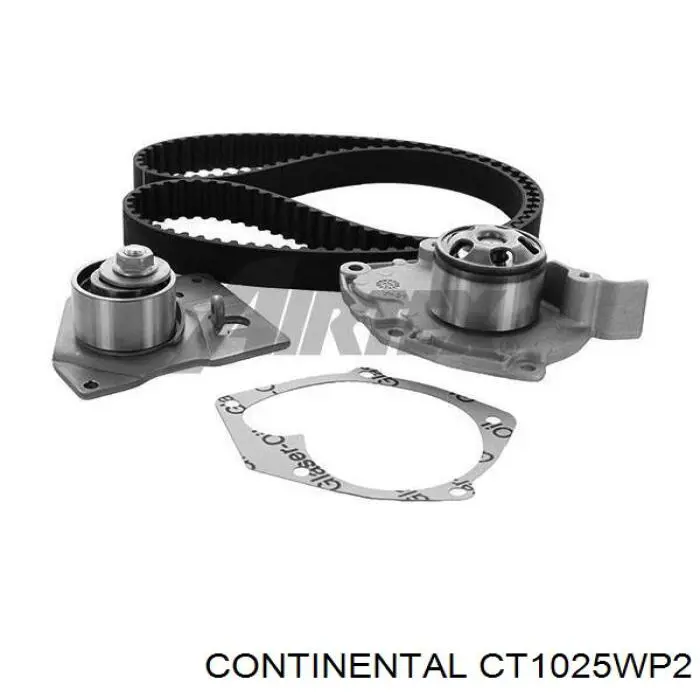 ГРМ ремни, комплект Continental/Siemens CT1025WP2 цена, от 142.36 USD