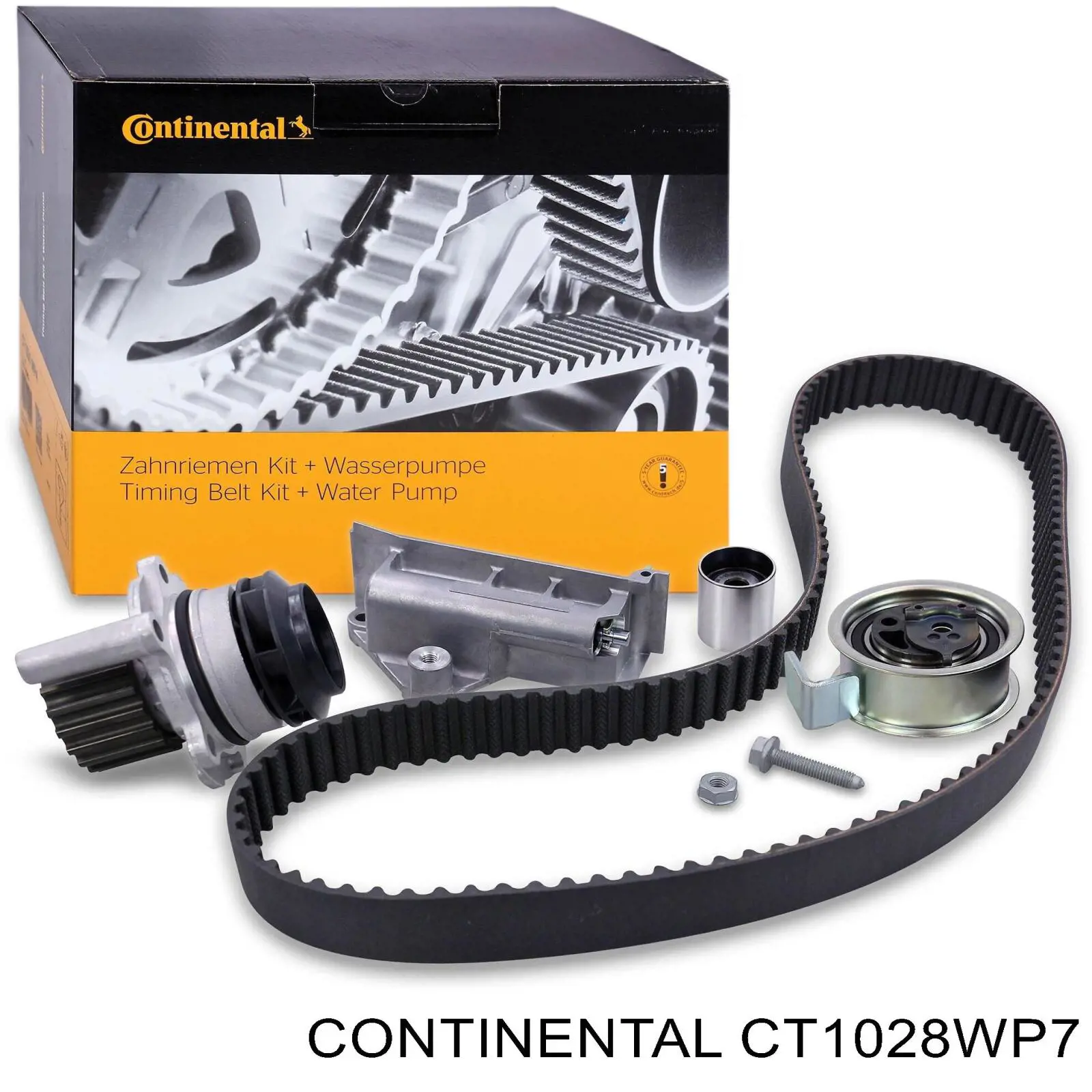 ГРМ ремни, комплект Continental/Siemens CT1028WP7 цена, от 196.51 USD