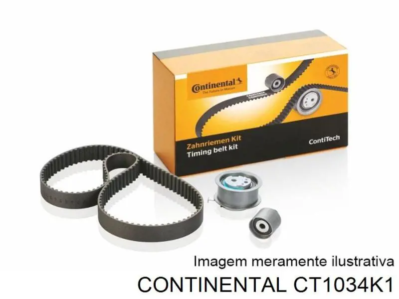 CT1034K1 Continental/Siemens correia do mecanismo de distribuição de gás, kit