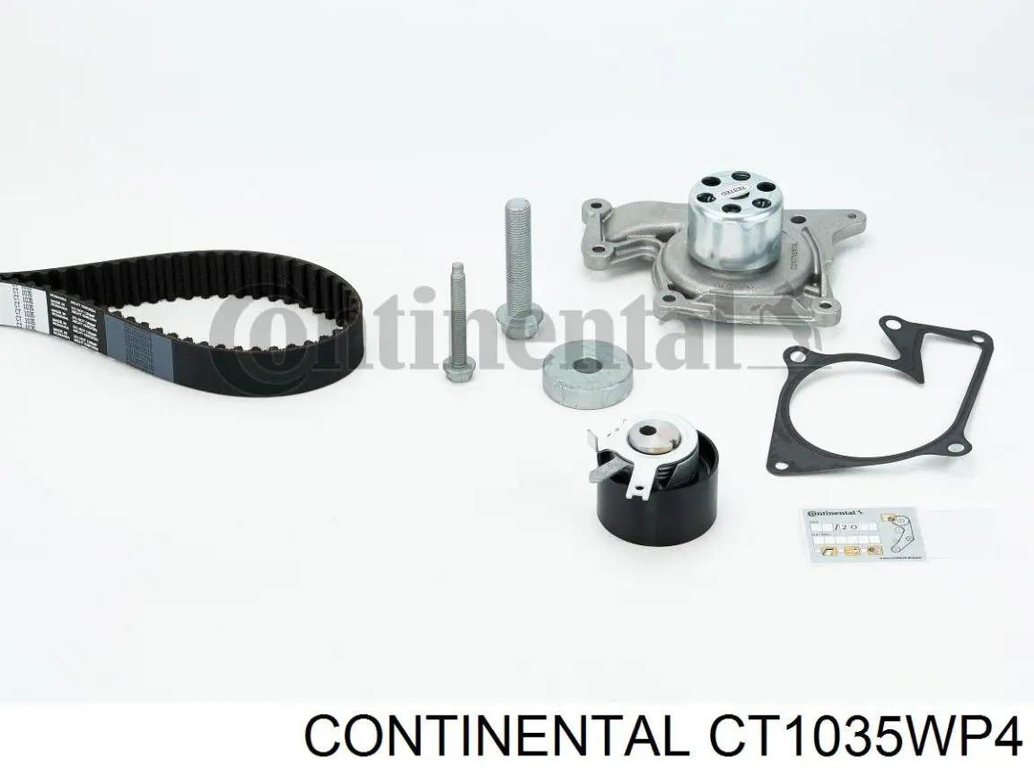 CT1035WP4 Continental/Siemens correia do mecanismo de distribuição de gás, kit
