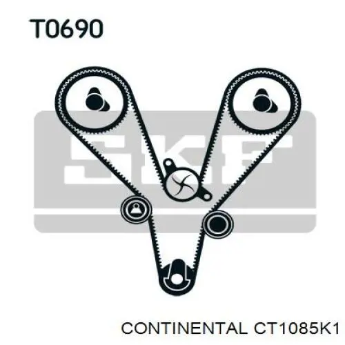 Купить CT1085K1 Continental/Siemens Комплект ГРМ