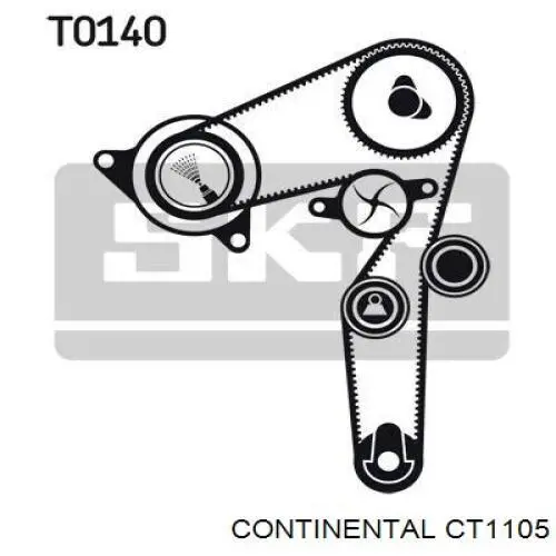 ГРМ ремни Continental/Siemens CT1105