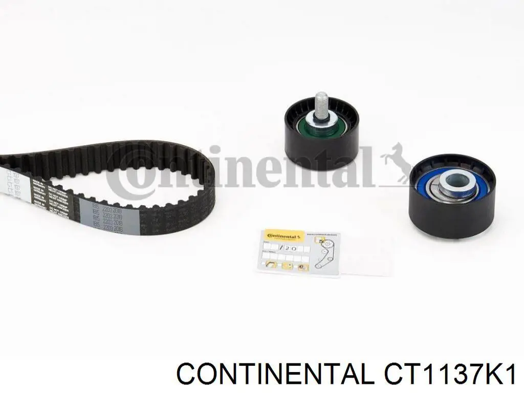 CT1137K1 Continental/Siemens correia do mecanismo de distribuição de gás, kit