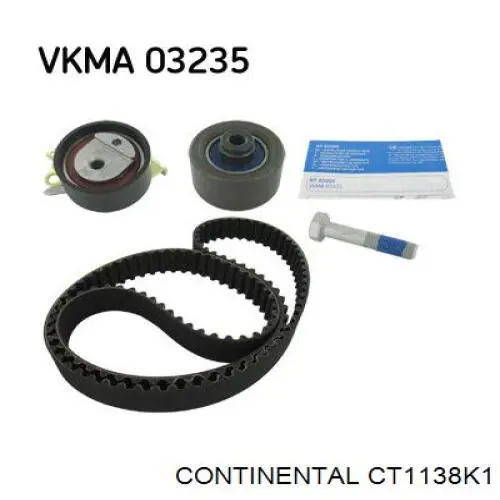 ГРМ ремни, комплект Continental/Siemens CT1138K1 цена, от 64.57 USD