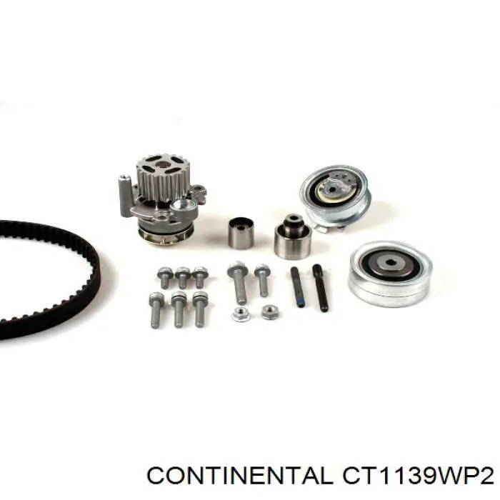 ГРМ ремни, комплект Continental/Siemens CT1139WP2 цена, от 197.37 USD