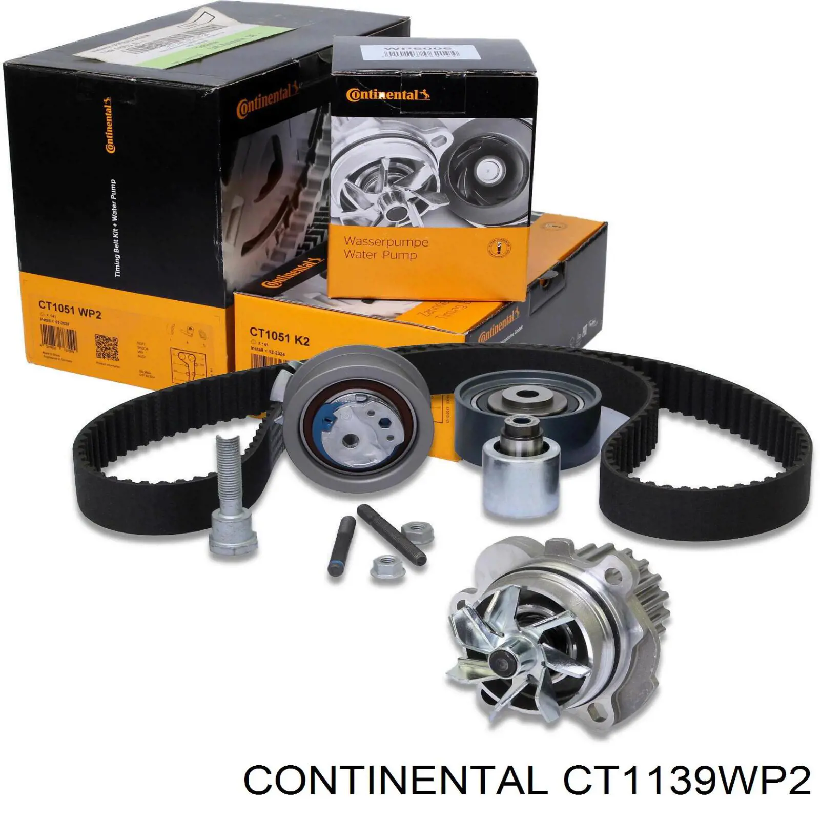 Ремень ГРМ, комплект Continental/Siemens CT1139WP2