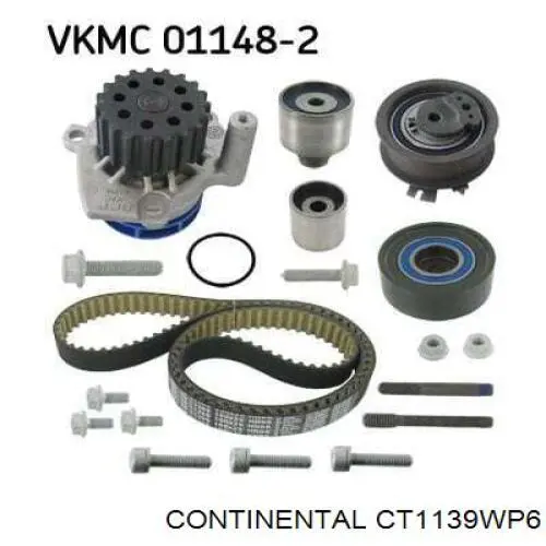 Комплект ГРМ CT1139WP6 Continental/Siemens