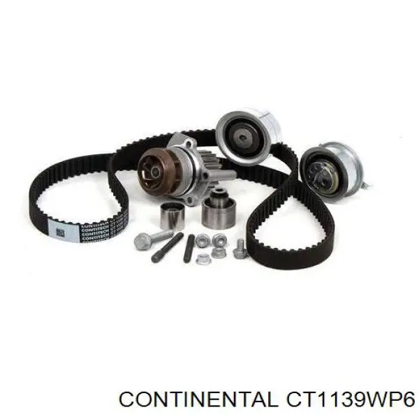 ГРМ ремни, комплект Continental/Siemens CT1139WP6 цена, от 187.49 USD