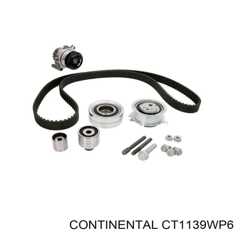 Ремень ГРМ, комплект Continental/Siemens CT1139WP6