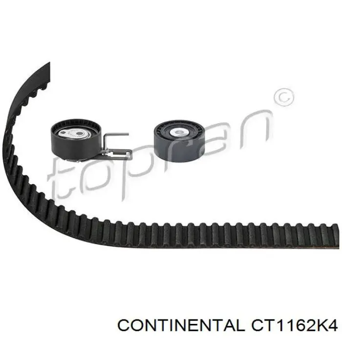 Комплект ремня ГРМ CT1162K4 Continental/Siemens