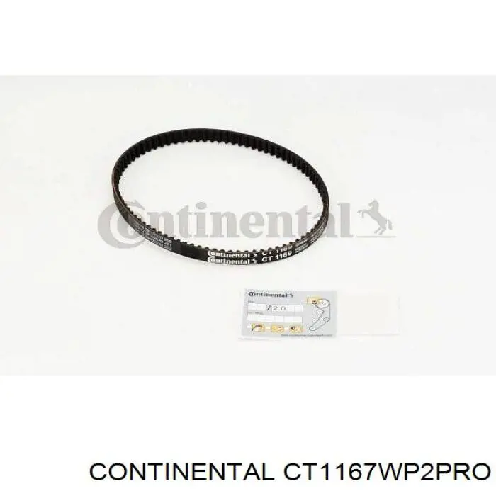 Комплект ГРМ CT1167WP2PRO Continental/Siemens