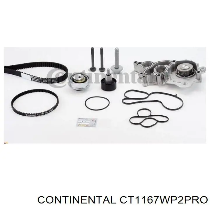 ГРМ ремни, комплект Continental/Siemens CT1167WP2PRO цена, от 173.79 USD