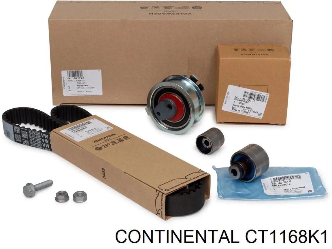 Комплект ГРМ CT1168K1 Continental/Siemens