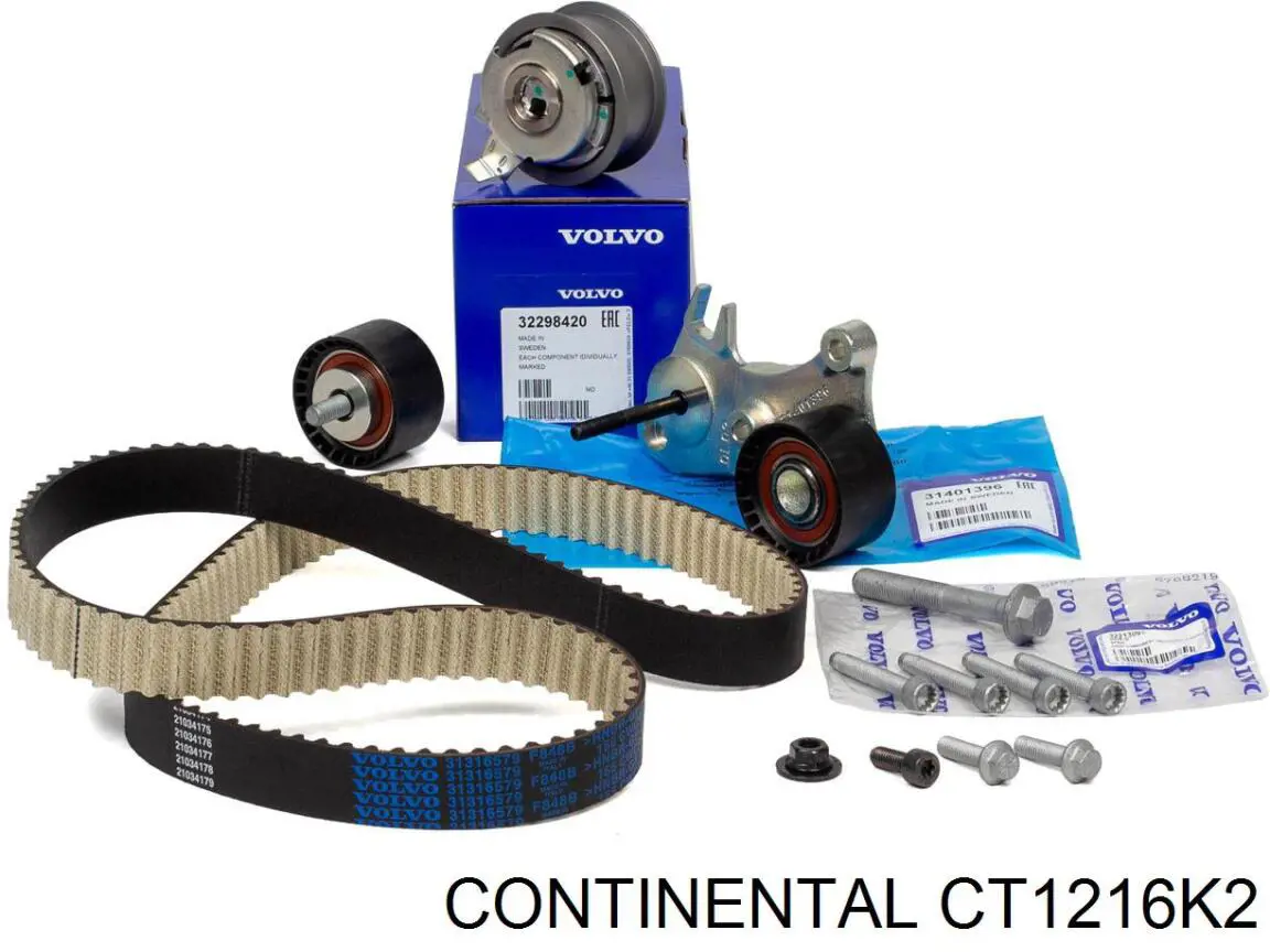 ГРМ ремни, комплект Continental/Siemens CT1216K2 цена, от 195.18 USD
