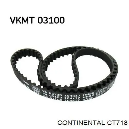 ГРМ ремни Continental/Siemens CT718