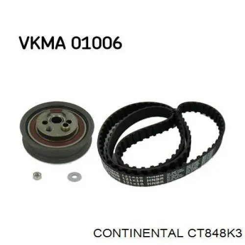 ГРМ ремни, комплект Continental/Siemens CT848K3 цена, от 82.59 USD