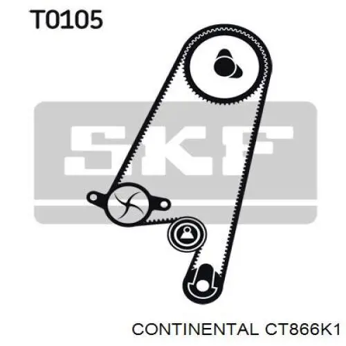 Комплект ГРМ CT866K1 Continental/Siemens