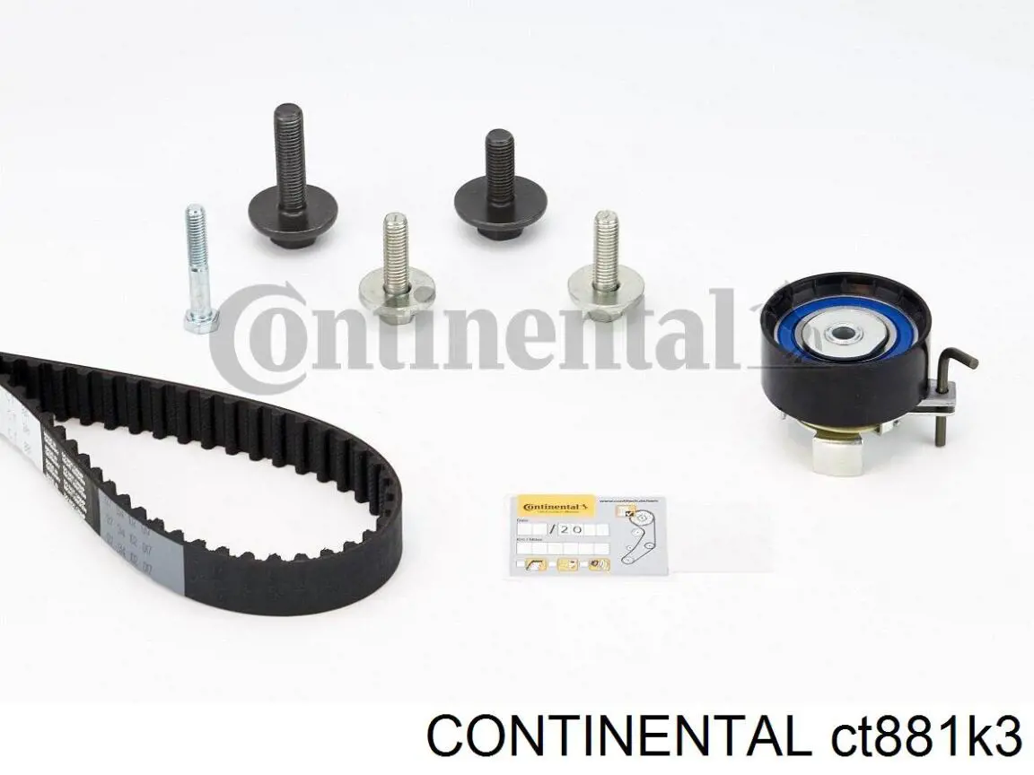 Ремень ГРМ, комплект Continental/Siemens CT881K3