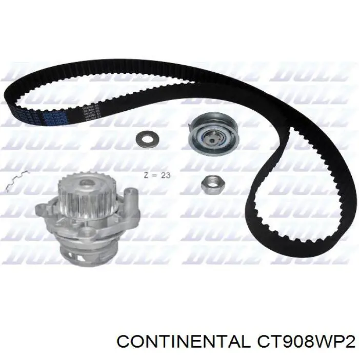 Комплект ГРМ CT908WP2 Continental/Siemens