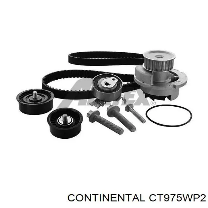 ГРМ ремни, комплект Continental/Siemens CT975WP2 цена, от 110.52 USD