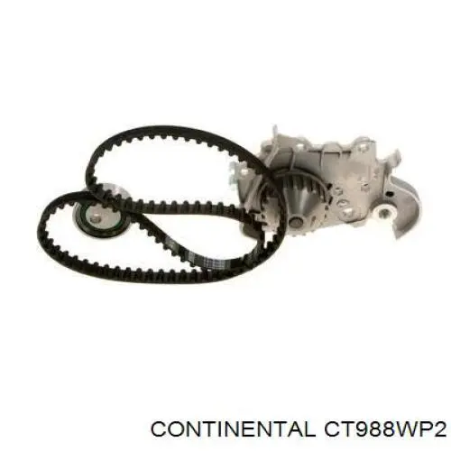 CT988WP2 Continental/Siemens Комплект ремня ГРМ