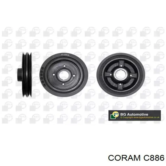 Купить C886 Coram Ролик натяжителя газораспределительного ремня