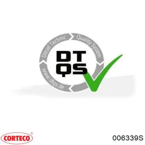 Прокладка пробки поддона двигателя 006339S Corteco