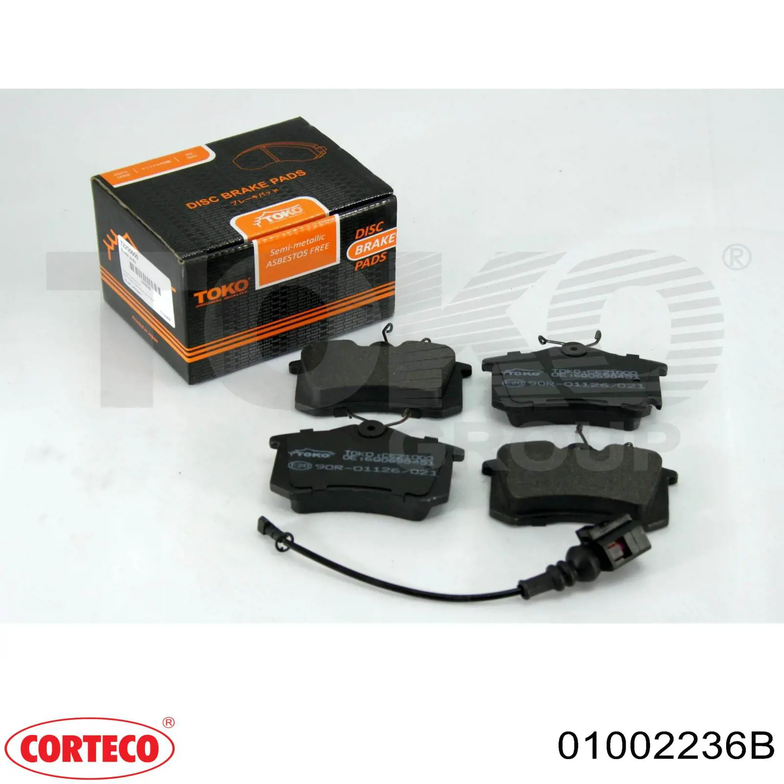 Купить 01002236B Corteco Уплотнительное кольцо, универсальное