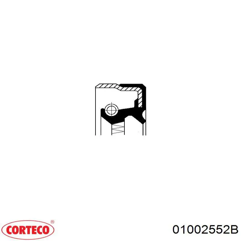 Сальник АКПП/КПП (выходного/вторичного вала) Corteco 01002552 цена, от 4.72 USD