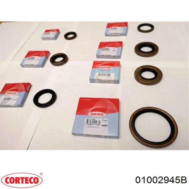 Сальник передней ступицы 01002945B Corteco