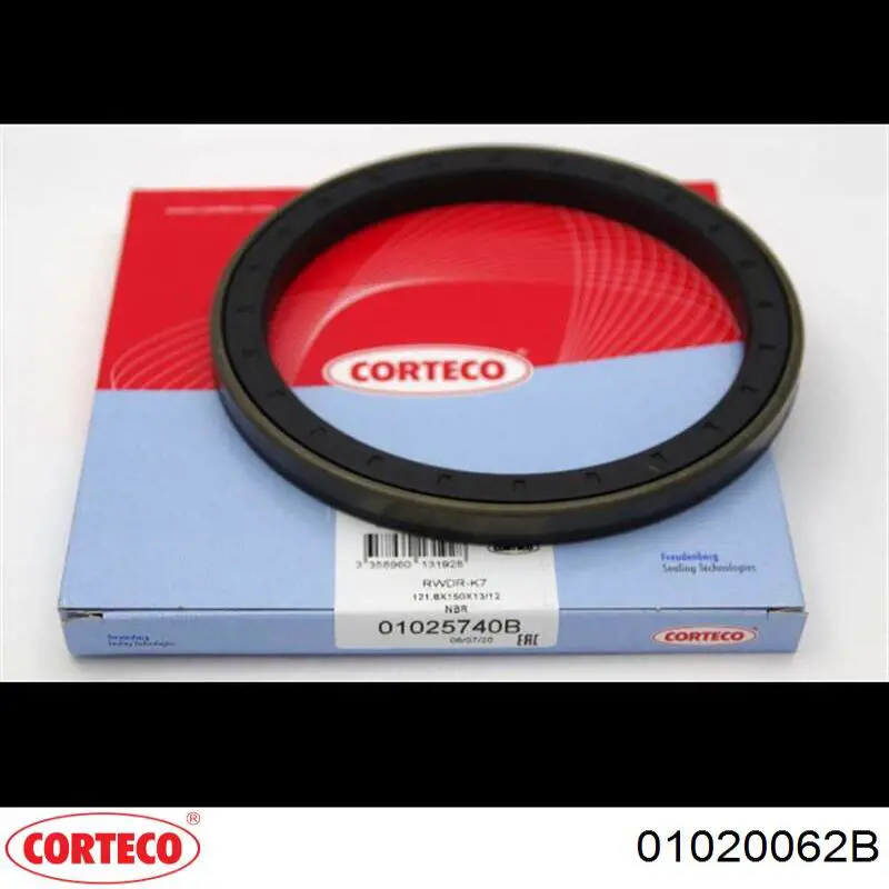 01020062B Corteco Уплотнительное кольцо, универсальное