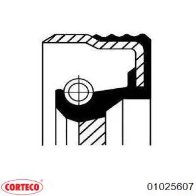 Сальник АКПП/КПП (входного/первичного вала) 01025607 Corteco