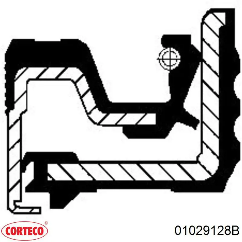 Сальник АКПП/КПП (выходного/вторичного вала) 01029128B Corteco