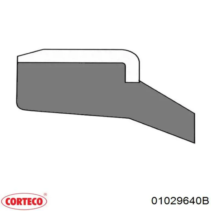 Сальник рулевой рейки/механизма (см. типоразмеры) 01029640B Corteco