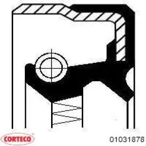 Сальник редуктора переднего моста 01031878 Corteco