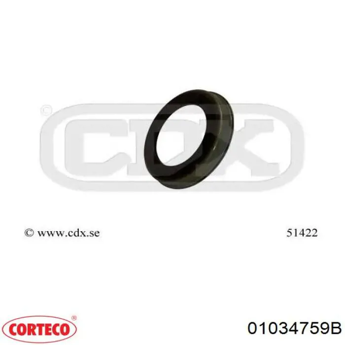 Кольцо АБС (ABS) Corteco 01034759B цена, от 7.96 USD