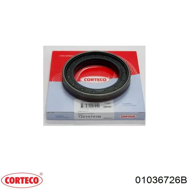01036726B Corteco Уплотнительное кольцо, универсальное