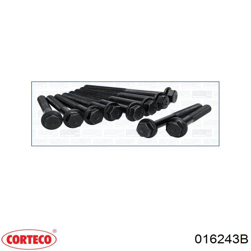 016243B Corteco Болт крепления головки блока цилиндров