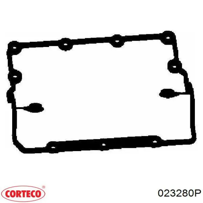 Прокладка клапанной крышки двигателя верхняя Corteco 023280P цена, от 3.66 USD