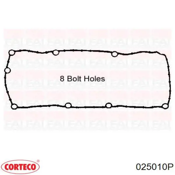 Прокладка крышки двигателя Corteco 025010P цена, от 5.04 USD
