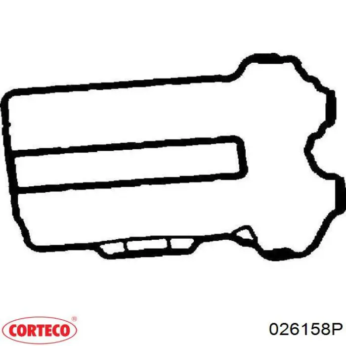 026158P Corteco прокладка клапанной крышки